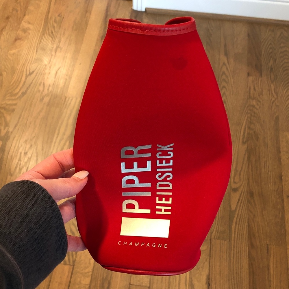 Piper Heidsieck Red Champagne Bottle Cover